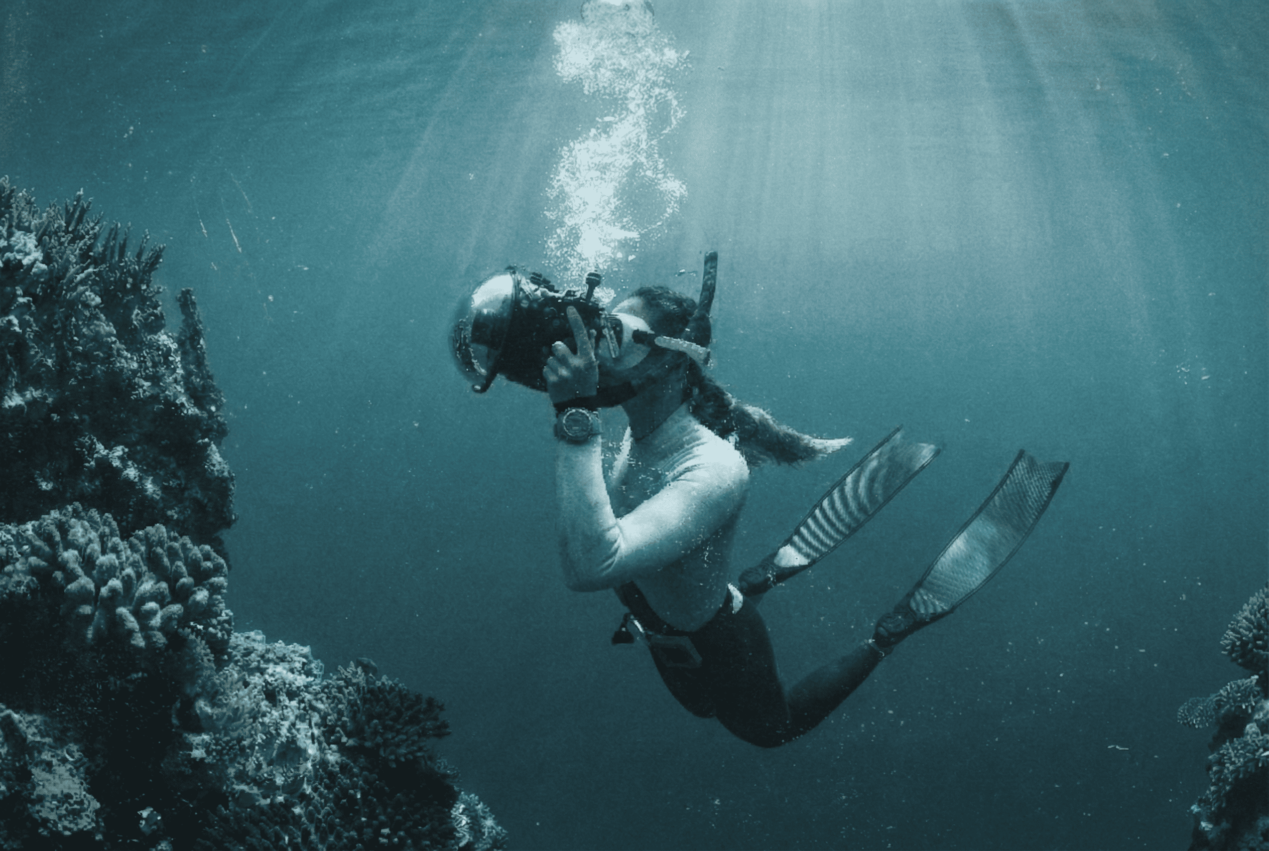 Before: Underwater Color Correction